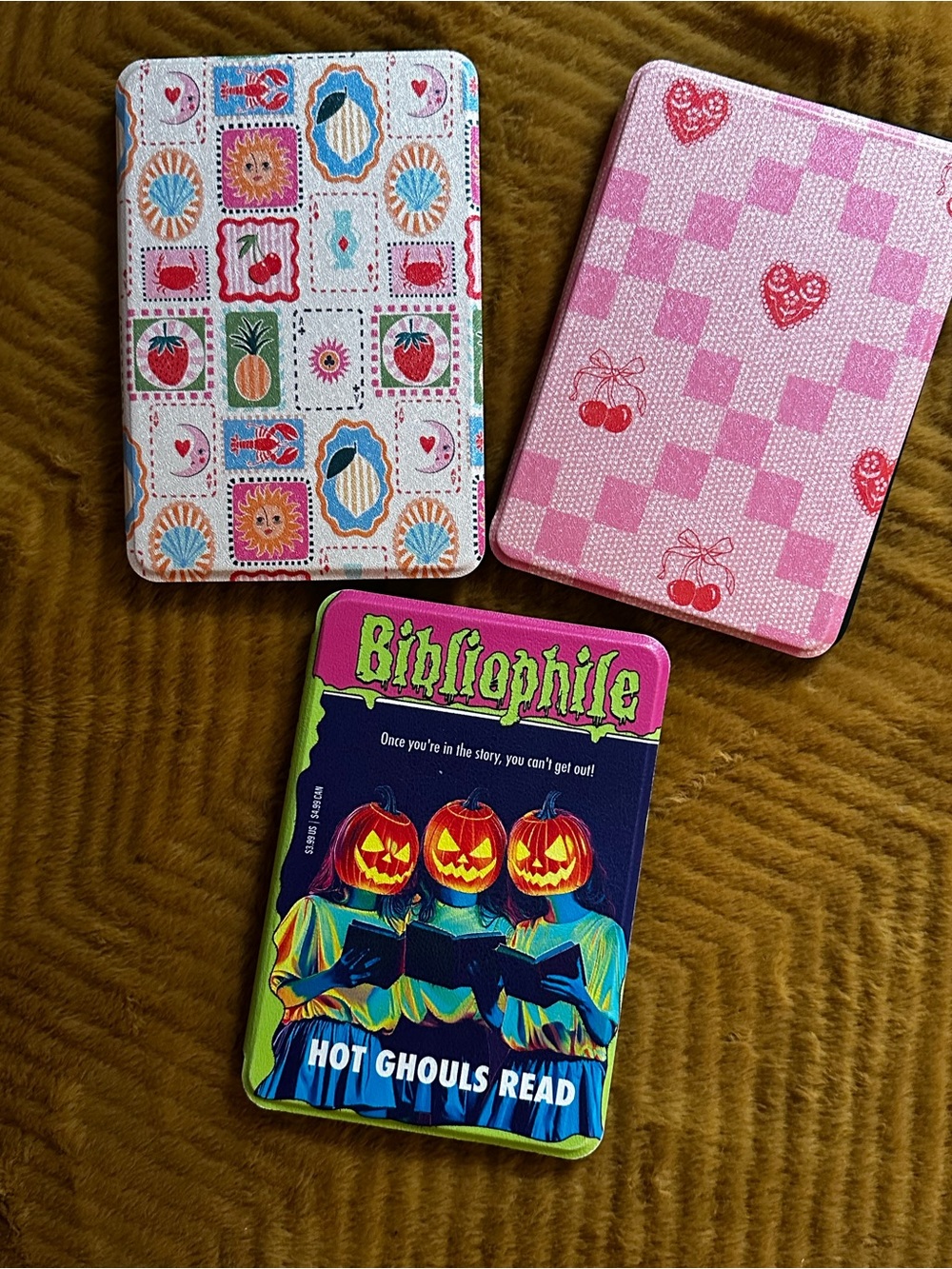 Variety set of Kindle Basic Cases
